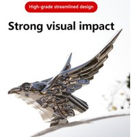 3d Flying Eagle Emblem Car Logo Front Hood Ornament Stickers Stickers Car Eagle Badge Accessories Badge Decoration C A7k2