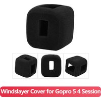 Hero 4/5 Session Windslayer Cover for GoPro Hero 5 4 Session Action Camera Windscreen Wind Muff Foam Housing Frame Case