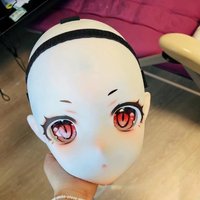 BJD Doll Mask Big Face Women Human Mask Resin Material Human Face Mask DIY Accessories Doll Face No Makeup Doll Toys