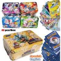 New Battle Toys Lost Origin Box with Game Anime Bank Cards Children Chrismas Gifts 42pcs Iron Metal Box