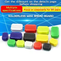 1PCS ZY-55 Mini Breadboard Solderless Test Board Non-Soldering Miniature Mini Bread Board