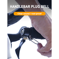 AliExpress Bike Bell Handlebar Plug Type Ordinary Bicycle Bell for Road Gravel Cycling Universal Loudly Waterproof Horn Bicycle Accessories