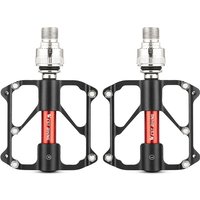 AliExpress West Biking WEST BIKING 3 Bearing Bicycle Pedal Quick Release Aluminum Alloy Non-Slip Lightweight Cycling Pedals MTB Road Bike Accessories