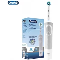 Oral B Electric Toothbrush D100 Rotating and Vibrating Rechargeable Toothbrush for Adults Oral Care 8 Gift Brush Heads Free
