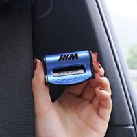 Car Seat Belt Clip Adjustable Buckle Clip Fixed Limiter For BMW x5 e70 e91 f11 f30 f31 f10 x3 f25 e83 e30 M Power Accessories