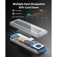 ORICO 40Gbps M.2 NVMe SSD-Gehäuse mit Kühlventilator