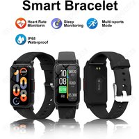 2026 New Sport Fitness Clock Pedometer Smart Bracelet Heart Rate Sleep Health Monitoring Call Reminder Waterproof Smart Watch