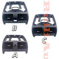 For VW Jetta MK5 Golf 5 Rabbit 2004-2011 Black Dash Board Car Air Outlet Vent 1K0819728 1K0819703 1K0819704 ac