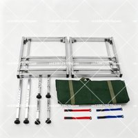 Outdoor Camping Folding Telescopic Car Bed Frame Universal Fit Self-Driving Vehicle Bed Frame for Camping