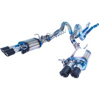 GFC Catback exhaust muffler for Ford Mustang 5.0T 3.7L Electric valve exhaust systems are manufactured using Titanium alloy pipe