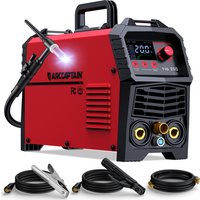 ARCCAPTAIN HF TIG200 Schweißgerät Tragbare Synergy Digital Control 2 IN 1 200A DC Inverter Hochfrequenz TIG MMA für den Hausgebrauch