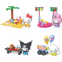 Authentic Sanrio Twisted Egg HelloKitty MY MELODY KUROMI Assembled Building Blocks Puzzle Toy Handmade Ornament Children's Gift