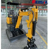 1.8 Ton Small Crawler Digger CE Approved Euro 5 Stable Performance Multifunctional for Orchard Building Site