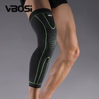 VBOSi 1 Piece Men Women Compression Knee Support Leg Sleeve Breathable Elastic for Sports - Running Basketball