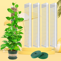 Garden Subject Plants Moss Pole Flower Plant Climbers Bonsai Accessories Pots Tutors ,for Planters Plants Growth Holder Support