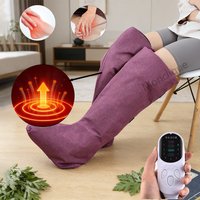 Electric Foot Moxibustion Boots Wormwood Hot Compress Legs Keep Warm Joint Massage Relaxation Muscles Helps Sleep Foot Massager