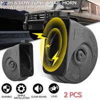 Dual Snail Horn 12V 110-125DB Waterproof High Low For VW CC Golf Jetta Polo Caddy Passat Touran Tiguan Touareg Sharan 5ND951221