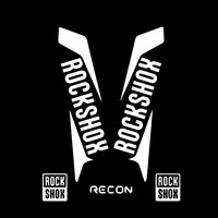 AliExpress NONE 18cm RockShox RECON 2015 2016 Style Decals Waterproof Vinyl Stickers for Mountain Bike Front Fork MTB Parts Decor