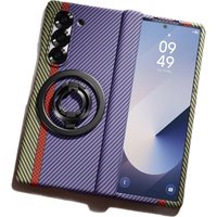 For Samsung Galaxy Z Fold 7 Fold 6 Fold 5 Fold4 3 2025 Shell film Central Axis Hinge protective sleeve Carbon fiber pattern case