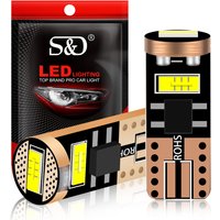 2000LM CSP T10 W5W LED Bulbs 194 168 LED Car Canbus Interior Map Dome Lights Parking Light Auto Signal Lamp 12V 6000K