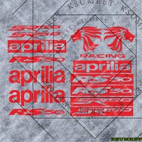 For Aprilia Sr50 Stickers Motorcycle Sticker Helmet Decals