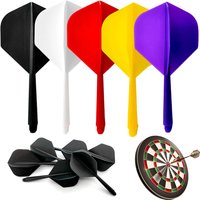 5pcs Integrated Dart Shaft and Flights Anti-Fall Dart Flights Shaft Integrated Dart Flights and Shafts Dart Accessories Kit