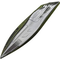 L860-W260-H150mm Carbon Fiber Mid-O RC Boat Hull - Vacuum Molded for Brushless Speedboats (New Version)