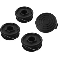 4pcs Trimmer Spool Head Set For Einhell GC-ET 4530 3405685 Straw Rope Coil Kit Garden Mower Spools Cap Cover Replacement Parts