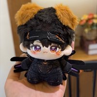 New Hot 10cm Love and Deep Space Plush Doll Toys Nunu Body Pilot Caleb Stuffed Plushie Cotton Dolls Game Peripherals Fans Gifts