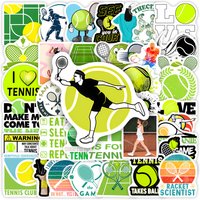 Cool Tennis Sport Sticekrs Kid DIY Toy Gift Decorative Decal for Scrapbook Journal Diary Laptop Phone Bottles Luggage Waterproof