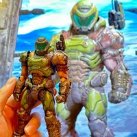 Figma SP40 Doom Slayer Eternal Demon Collectible Model Kit Ha-On Display Toy Gift Action Figure Collectibles
