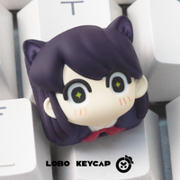 Komi Can'T Communicate Komi Shouko Anime Merchandise Personalized Customization Mechanical Keyboard ESC Keycap Cartoon Girl Gift