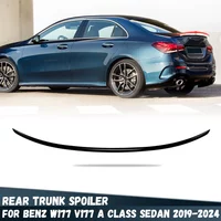 Rear Trunk Lid For Mercedes Benz W177 V177 A Class Sedan A180 A200 A35 2019-2024 Car Spoiler Wings Exterior Tuning Accessories