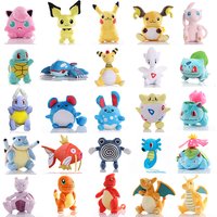 20cm Cartoon Togetic Kyogre Pokemon Plush Toy Cute Pikachu Raichu Anime Ampharos Azumarill Doll Room Decor Kids Birthday Gifts