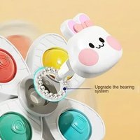 Baby Sauger Spinning Spielzeug Kinder Bad Montessori Bildung Rotierenden 3 Jahre Badezimmer Spielzeug für Kleinkind Kleinkind