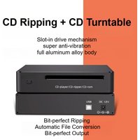 CD Ripper Automatic Transcription Player Output WAV Lossless File CD Album Digital Player CD Turntable