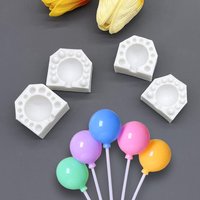 Balloon Lollipop Silicone Sugarcraft Mold Cupcake Chocolate Baking Mold Fondant Cake Decorating Tools