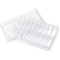 18 Grids Transparent Dismountable Watch Tiny Parts Storage Box Plastic Watch Repair Parts Container Watch Accessories