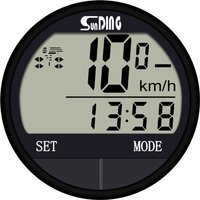 AliExpress ALLOYSEED Bike Computer Bicycle Speedometer LCD Digital Display Bike Odometer Multi-Functional Mountain Bike Computer for Outdoor Cycling