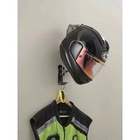 AliExpress NONE Motorcycle Helmet Rack Wall Mount Metal Bike Helmet Holder Mount Bicycle Helmet Display Hanger Stand Helmet Holder Helmet Hanger