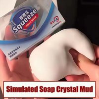 ASMR Crunchy Soap Ball Squishy Stress Ball Filled Soft Squeeze Fidget Toy Anti-Stress Anxiety Relief Hand Decompression Toy