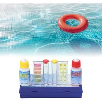 Testing Pipe Water Quality Test Solution with Testing Strip Tube Tool for PH Residual Chlorine Detection Test Solution