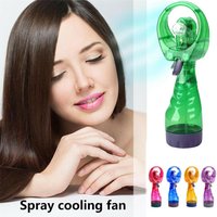 Office Humidifier Cooling Mini Water Spray Battery Power Hand Held Water Spray Fan Spray Fan