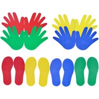 Carpet Markers Home Use Education for Children Kids Hand Footprint Massage for