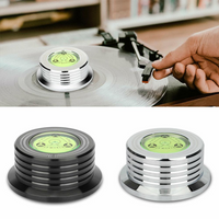 60Hz LP Vinyl Old Record Disc Professional Hifi Turntable Level Meter Gramophone Record Stabilizer for 60hz LP Record Players