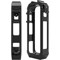 PC Protective Frame Magnetic Quick Release Action Camera Frame with 1/4 Threads Cold Shoe Mount Housing Case for Insta360 X4 Air