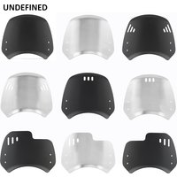 Universal Motorrad Windschutzscheibe Windschutz Windabweiser Runde Scheinwerfer Für Husqvarna Für Yamaha XSR Für Royal Enfield Triumph