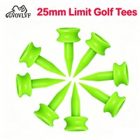 Golf Plastic Ball Nail Limit Nail 25mm Golf Ball Seat Golf Durable Low Resistance Ball TEE In Stock Golf Player Gift