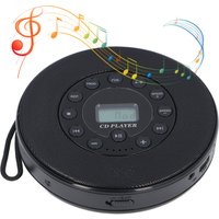 Portable CD Player Bluetooth with Speaker Anti Skip CD Player for Car MP3 Compatibility Support Recording to USB Built in Mic