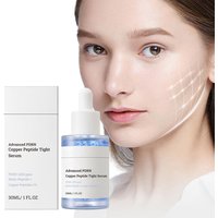 Advanced PDRN Copper Multi Peptide Facial Serum 30ml, Skin Firming & Barrier Repair Essence For Facial Glowing Soothing Glowing